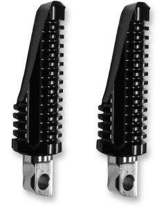 Burly Brand Havoc Foot Pegs Black Anodized Male Mount Harley and Metric