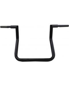 LA Choppers 1-1/4 Twin Peaks Handlebar Black 10 inch Rise Indian Challenger