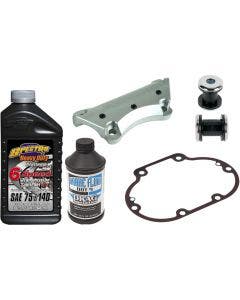 6 Speed Handlebar Install Kit w/ Trans Brake Fluid Super Clamp Bushings Gasket