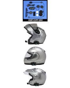 J&M Elite BT-03 Series Bluetooth Headset Universal Moto Helmet 4-Way Intercom