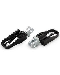 Burly Brand B13-1007B MX Style Front Foot Pegs Thruxton Harley Softail 18-19