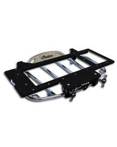 Rickrak Black Quick Attach Rack Indian Touring models w/ Rack '19-Earlier