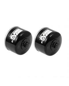 K&N KN-164 Black Oil Filter Set of 2 for 04-17 BMW K1600GT R1200GS R nineT