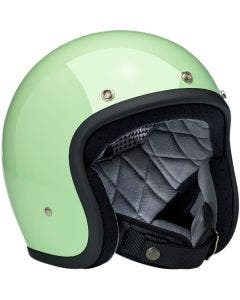 Biltwell Bonanza Gloss Mint 3/4 Open Face Motorcycle Helmet XS-2XL