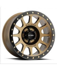 Method Race Wheels NV Bronze 17X8.5 5X5 5X127 +0mm Offset Wheel Rim Jeep