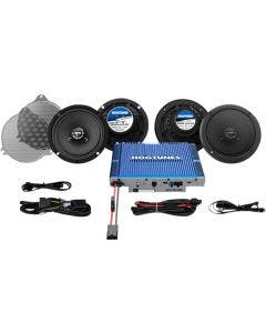 Hogtunes 300w Speaker and Amplifier Kit Harley Touring Ultra 14-Up QC ULTRA 4-RM