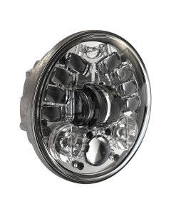 JW Speaker 0551731 Chrome 5.75" LED 8690 PAR45 Headlight Harley Softail Dyna 