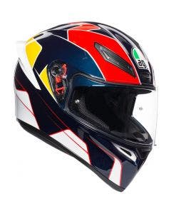 AGV Pitlane B/R/Y K1 TOP ECE DOT Full-Face Motorcycle Helmet SM-2XL