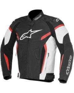 Buy Alpinestars GP Plus R Airflow v2 Black White Red Leather Jacket V2 (48-64) from Eastern Performance Cycles. Great prices and free shipping!