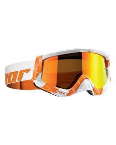 Thor MX Motocross Adult Size Chase Orange/White Sniper Goggles | 2601-1937